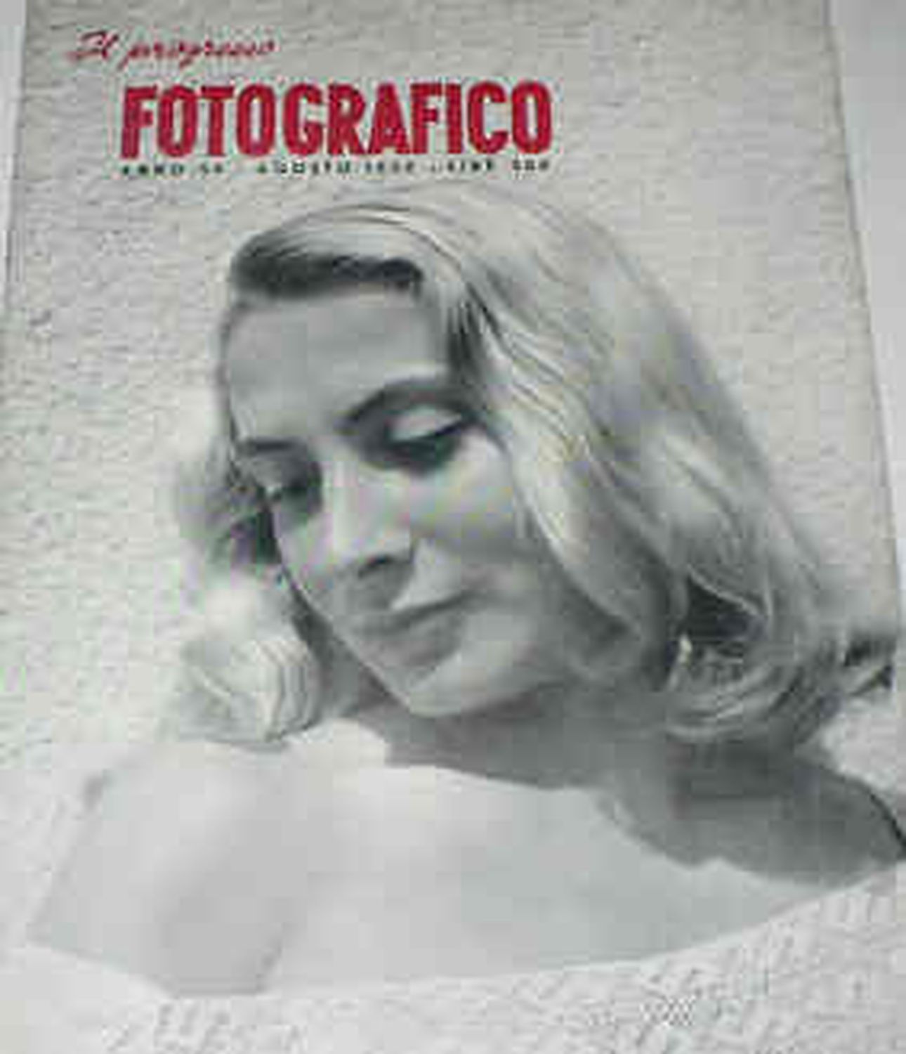 PROGRESSO FOTOGRAFICO magazine side cover  August 1952