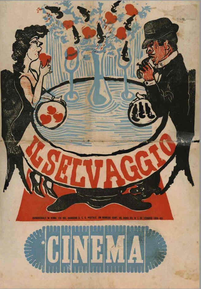 SELVAGGIO | IL magazine side cover 31 January 1935