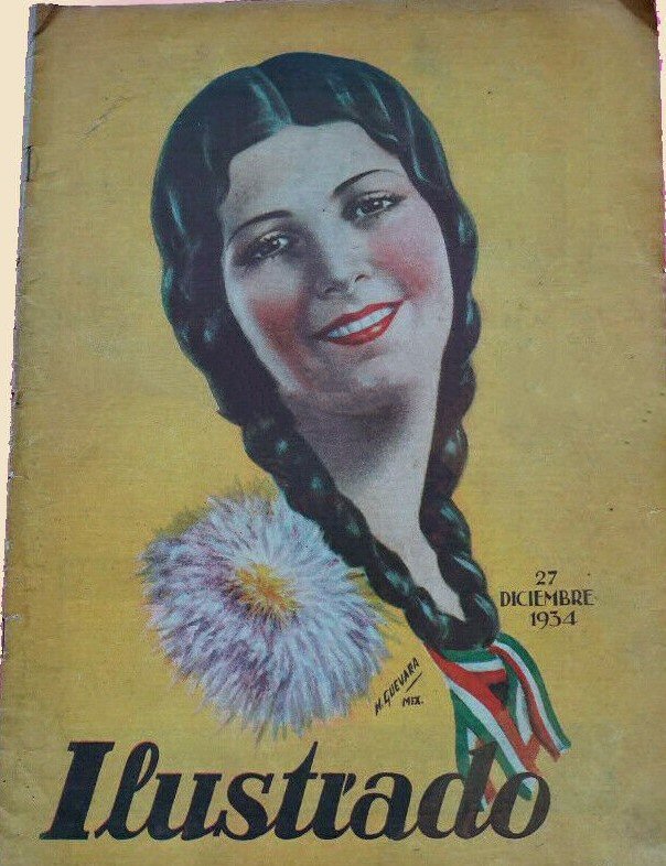 ILUSTRADO magazine side cover 27 December 1934