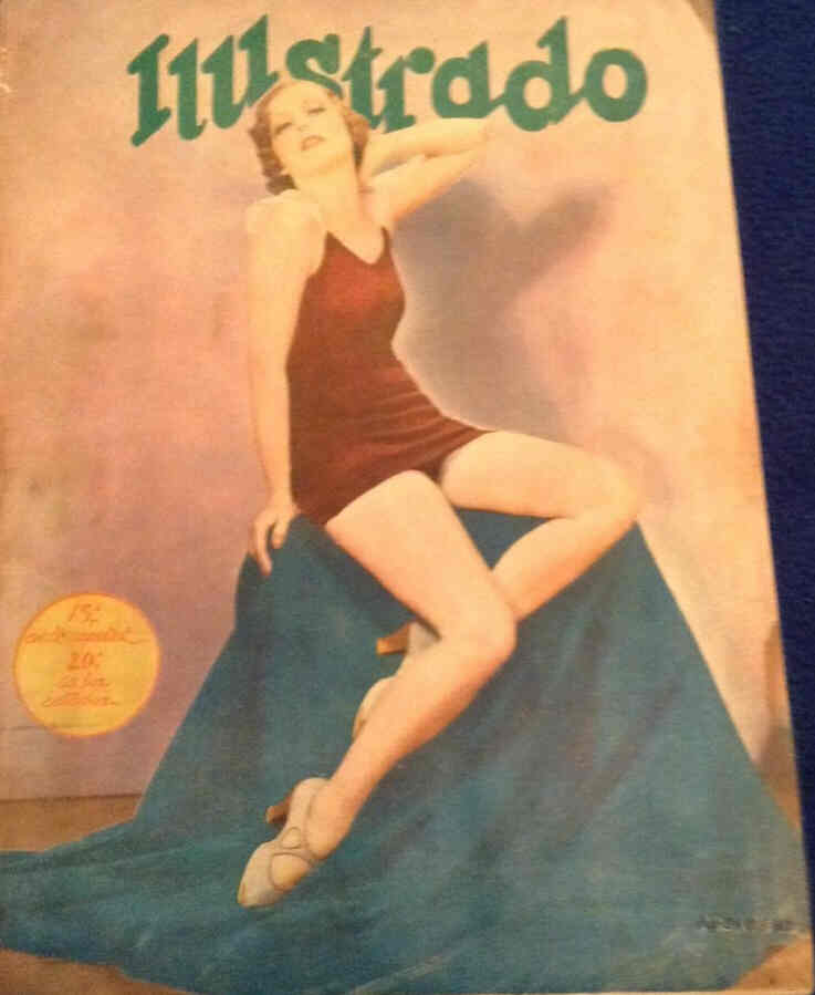 ILUSTRADO magazine side cover Issue 945 27 June 1935