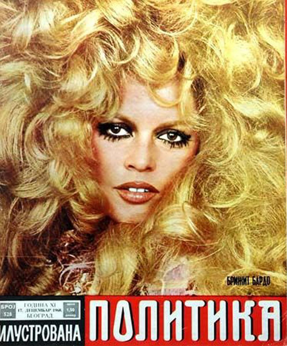 ILUSTROVANA POLITIKA magazine side cover 17 December 1968