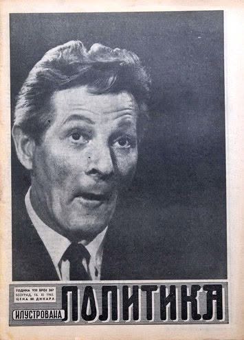 ILUSTROVANA POLITIKA magazine side cover 16 November 1965