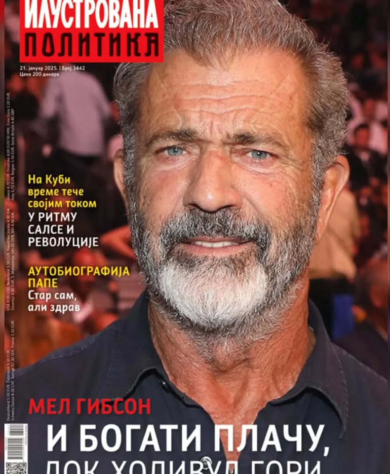 ILUSTROVANA POLITIKA magazine side cover Issue 3442 21 January 2025