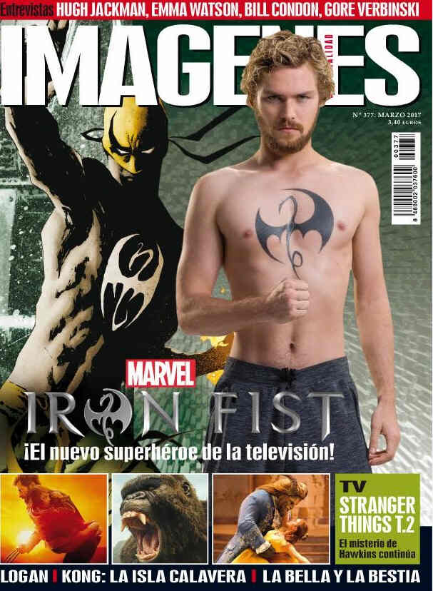 IMAGENES DE ACTUALIDAD magazine side cover Issue 377 March 2017