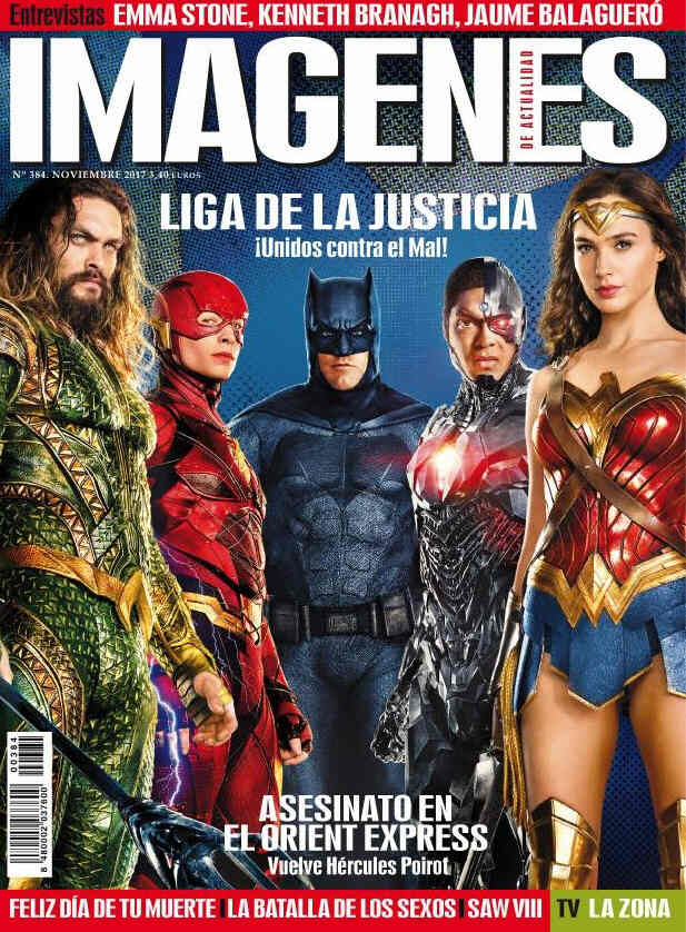 IMAGENES DE ACTUALIDAD magazine side cover Issue 384  November 2017