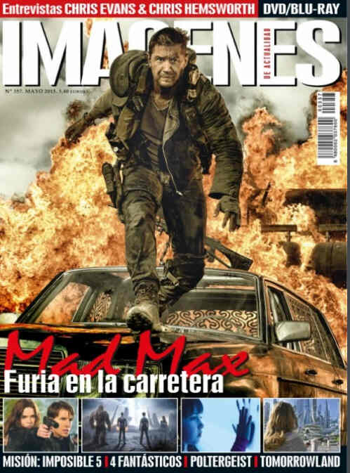IMAGENES DE ACTUALIDAD magazine side cover Issue 357 May 2015