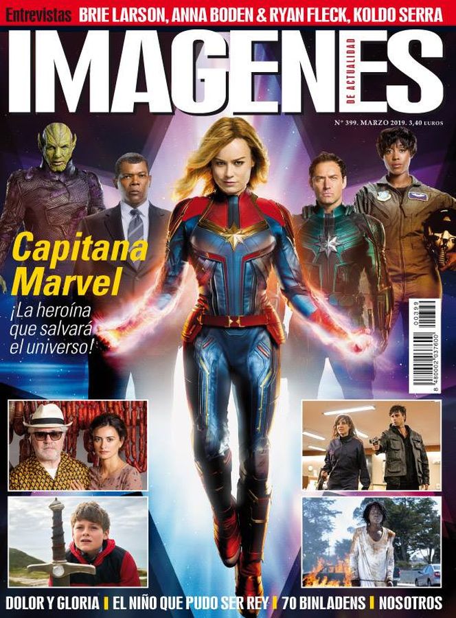 IMAGENES DE ACTUALIDAD magazine side cover Issue 399  March 2019