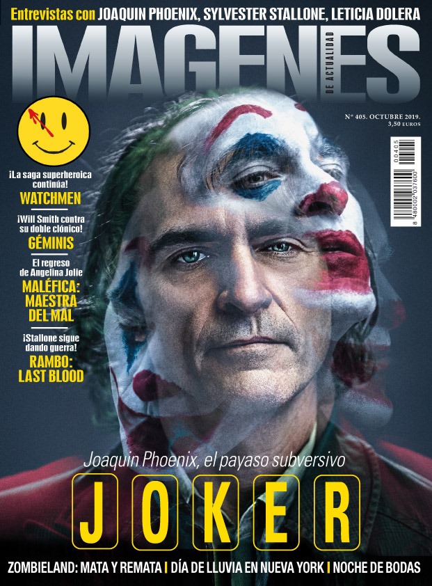 IMAGENES DE ACTUALIDAD magazine side cover Issue 405  October 2019