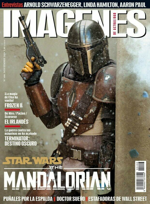 IMAGENES DE ACTUALIDAD magazine side cover Issue 406  November 2019
