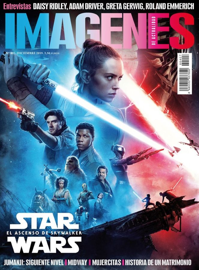 IMAGENES DE ACTUALIDAD magazine side cover Issue 407  December 2019