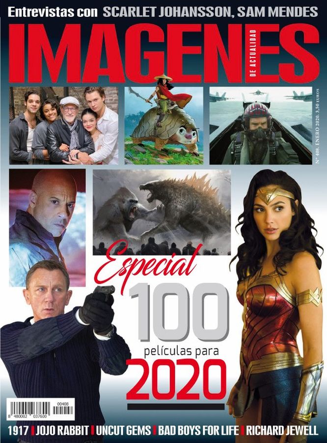 IMAGENES DE ACTUALIDAD magazine side cover Issue 408  January 2020