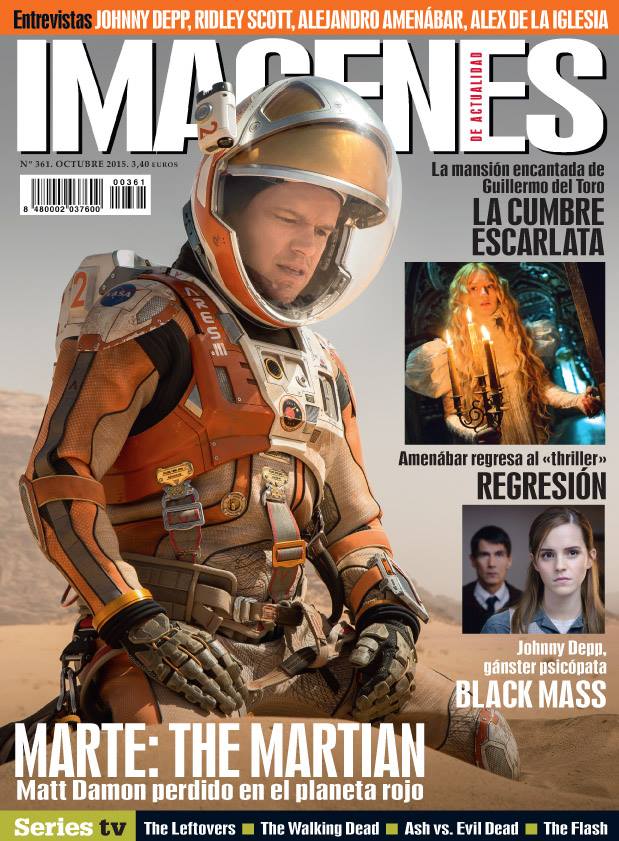 IMAGENES DE ACTUALIDAD magazine side cover Issue 361 October 2015