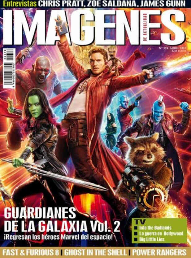 IMAGENES DE ACTUALIDAD magazine side cover Issue 378 April 2017