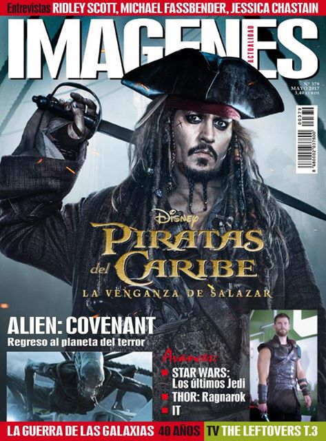 IMAGENES DE ACTUALIDAD magazine side cover Issue 379 May 2017