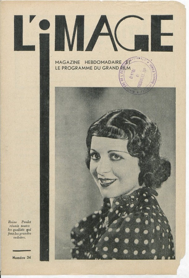 IMAGE | L magazine side cover Issue 34 9 April 1937