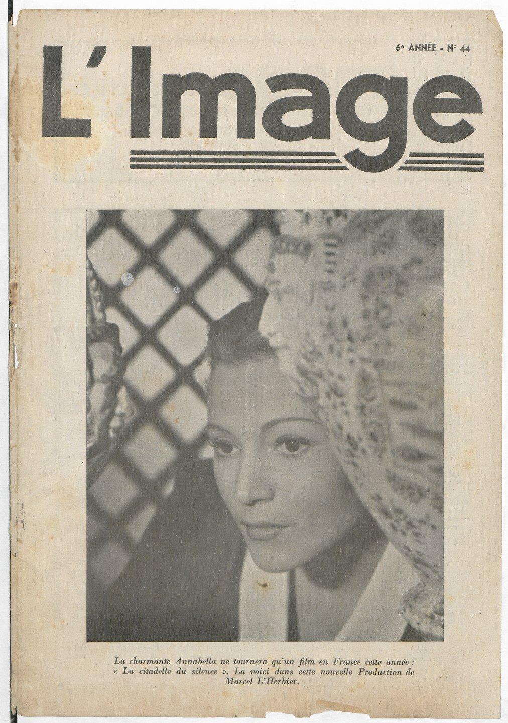 IMAGE | L magazine side cover Issue 44 25 June 1937
