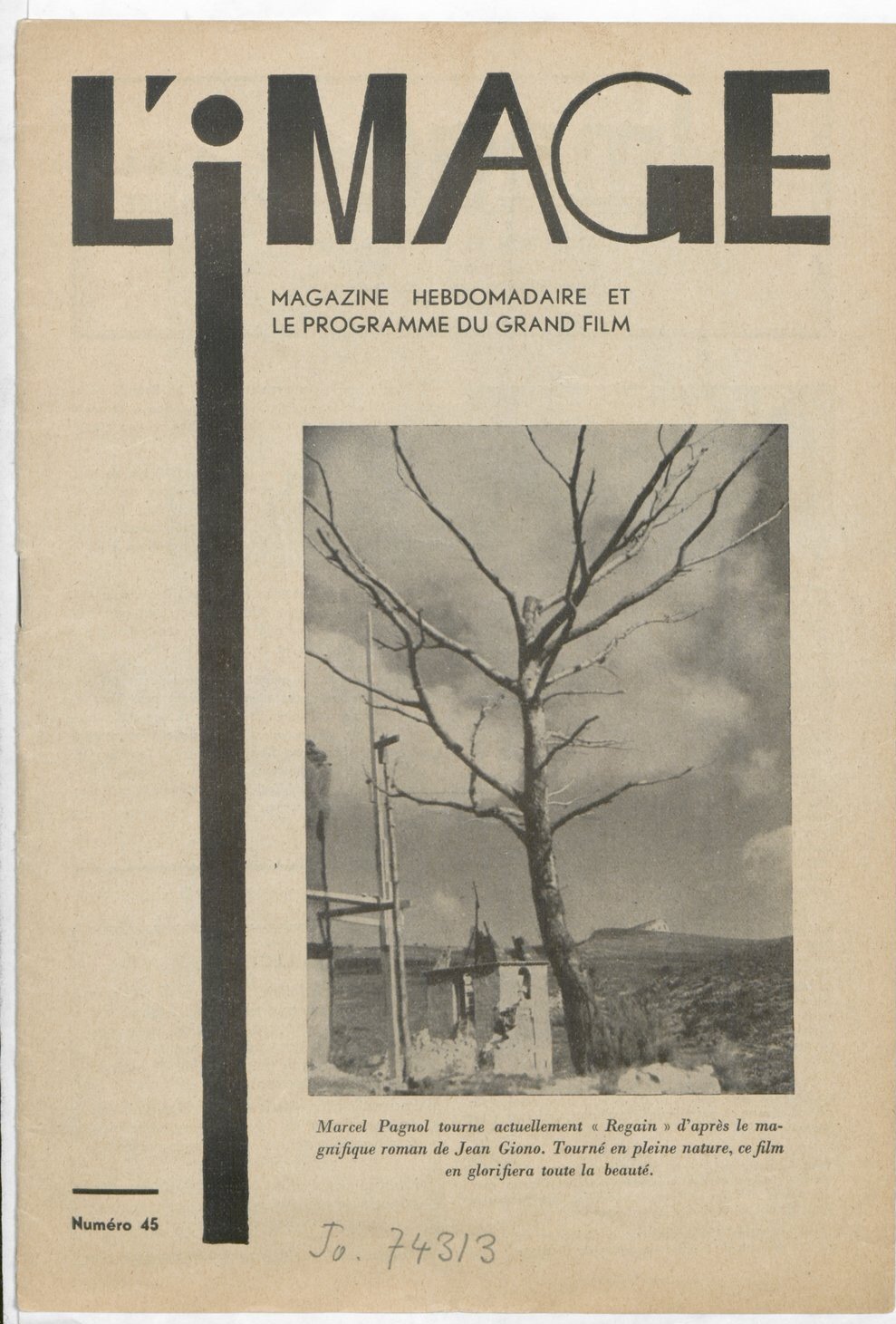 IMAGE | L magazine side cover Issue 45 2 July 1937