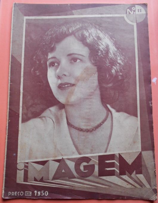 IMAGEM (1928) magazine side cover Issue 11  1930