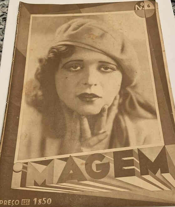 IMAGEM (1928) magazine side cover Issue 6   1930