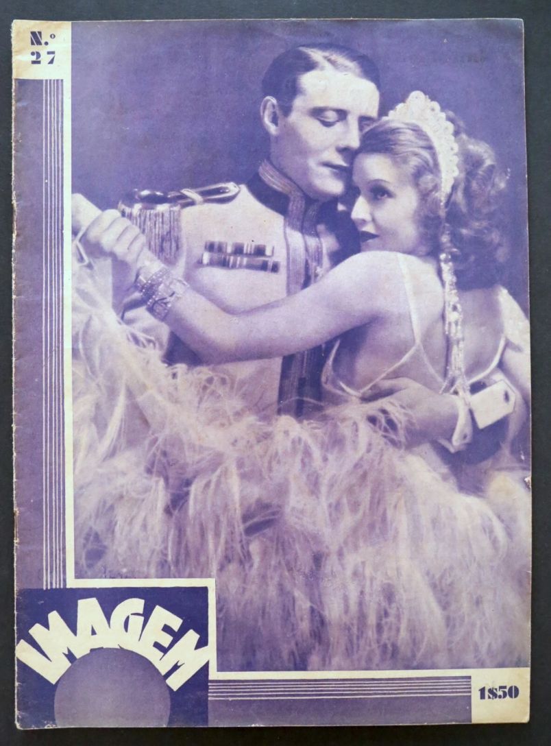 IMAGEM (1928) magazine side cover Issue 27 8 May 1931