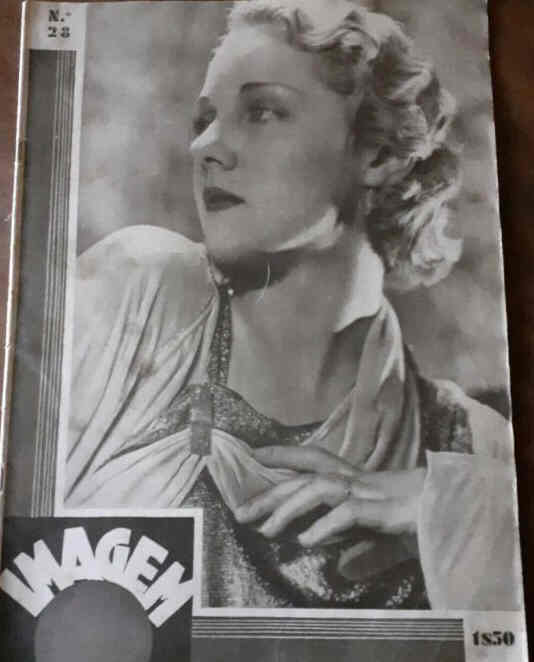 IMAGEM (1928) magazine side cover Issue 28 22 May 1931