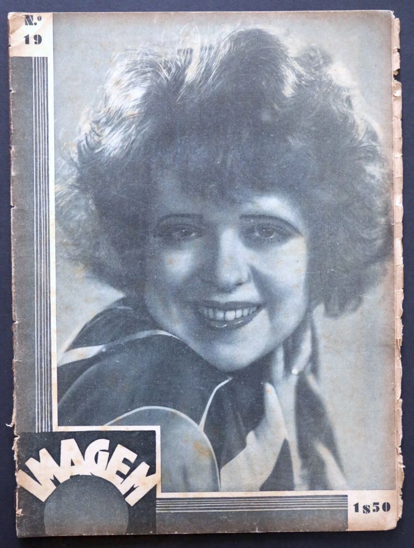 IMAGEM (1928) magazine side cover Issue 19   1931
