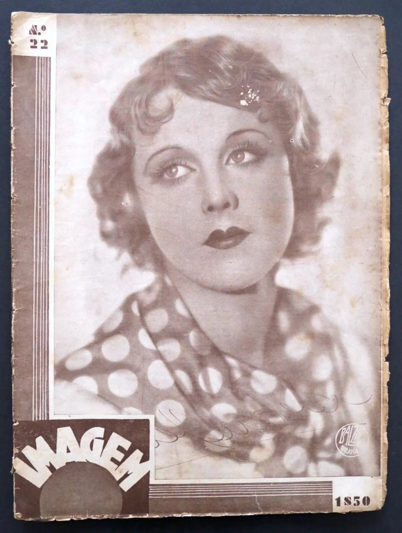 IMAGEM (1928) magazine side cover Issue 22   1931