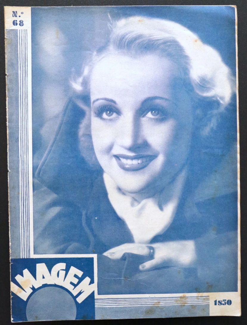 IMAGEM (1928) magazine side cover Issue 68 19 September 1932