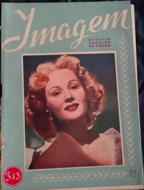 IMAGEM (1952) magazine side cover Issue 12   1951