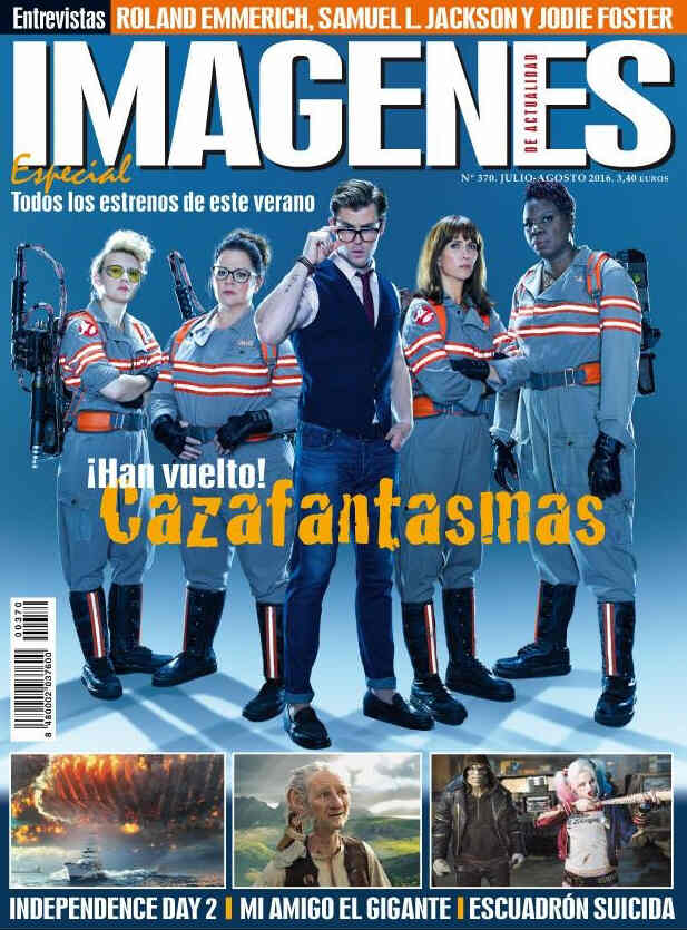 IMAGENES DE ACTUALIDAD magazine side cover Issue 370 July/August 2016