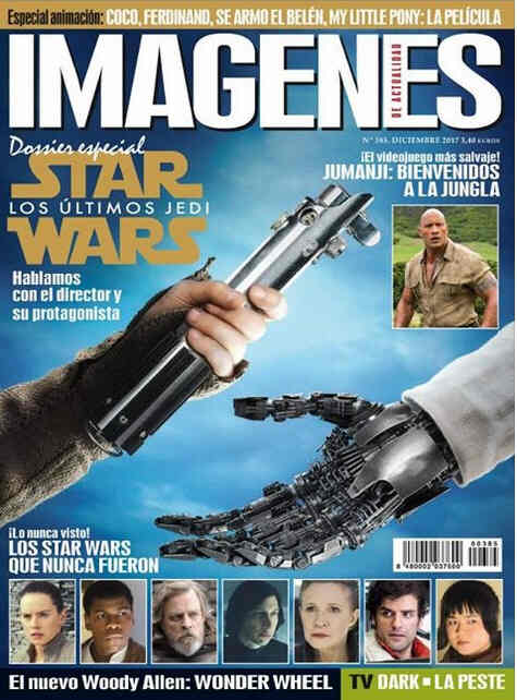 IMAGENES DE ACTUALIDAD magazine side cover Issue 385  December 2017