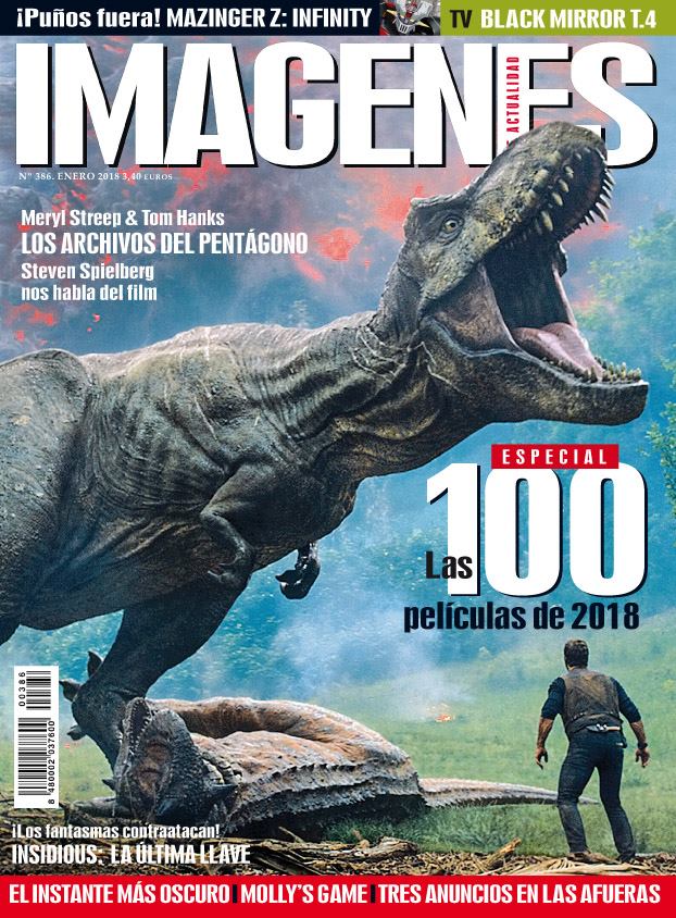 IMAGENES DE ACTUALIDAD magazine side cover Issue 386  January 2018