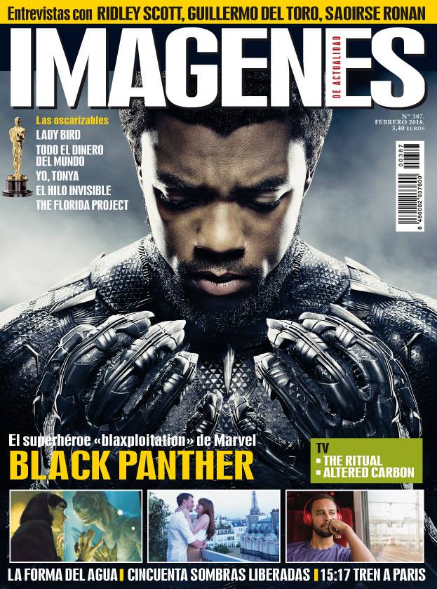 IMAGENES DE ACTUALIDAD magazine side cover Issue 387  February 2018