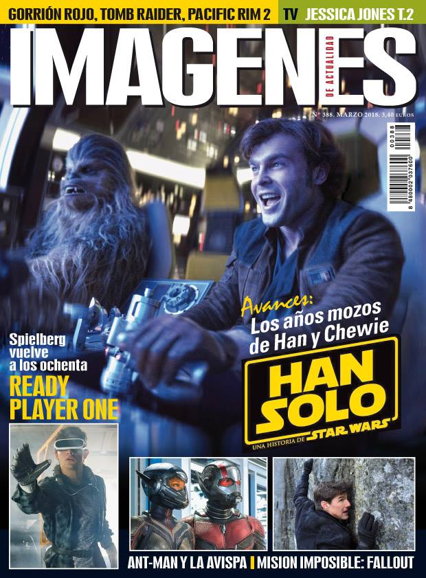 IMAGENES DE ACTUALIDAD magazine side cover Issue 388  March 2018