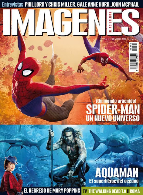 IMAGENES DE ACTUALIDAD magazine side cover Issue 396  December 2018