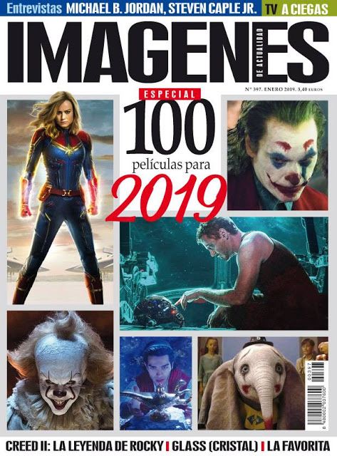 IMAGENES DE ACTUALIDAD magazine side cover Issue 397  January 2019