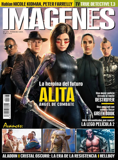 IMAGENES DE ACTUALIDAD magazine side cover Issue 398  February 2019
