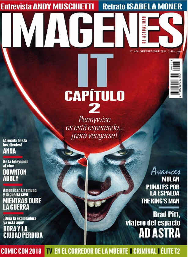 IMAGENES DE ACTUALIDAD magazine side cover Issue 404  September 2019