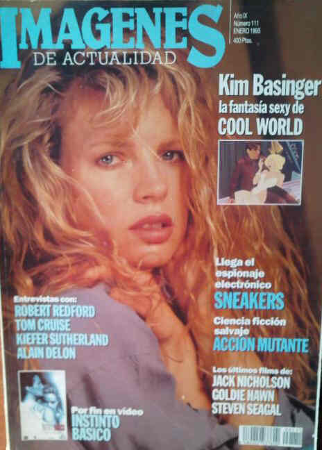 IMAGENES DE ACTUALIDAD magazine side cover Issue 111 January 1993
