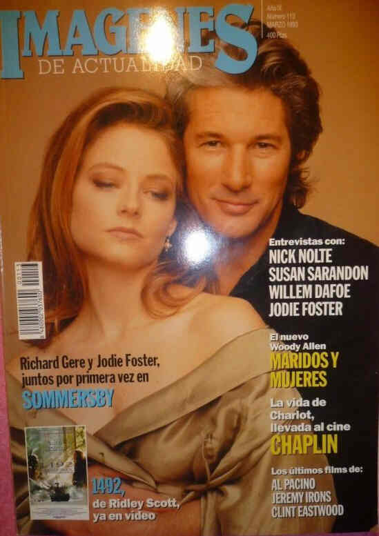 IMAGENES DE ACTUALIDAD magazine side cover Issue 113 March 1993