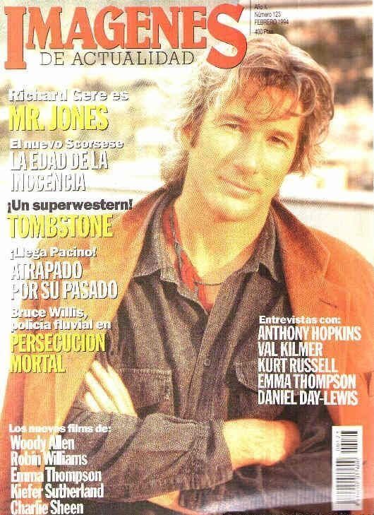 IMAGENES DE ACTUALIDAD magazine side cover Issue 123 February 1994