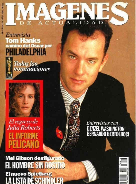 IMAGENES DE ACTUALIDAD magazine side cover Issue 124 March 1994