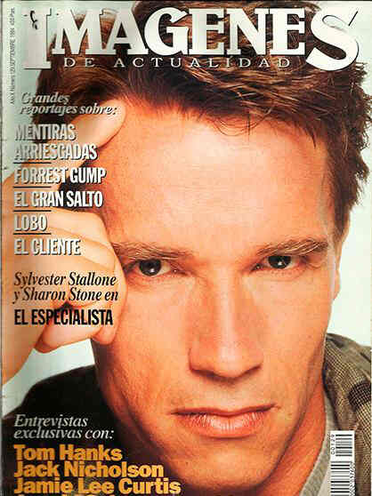 IMAGENES DE ACTUALIDAD magazine side cover Issue 129 September 1994