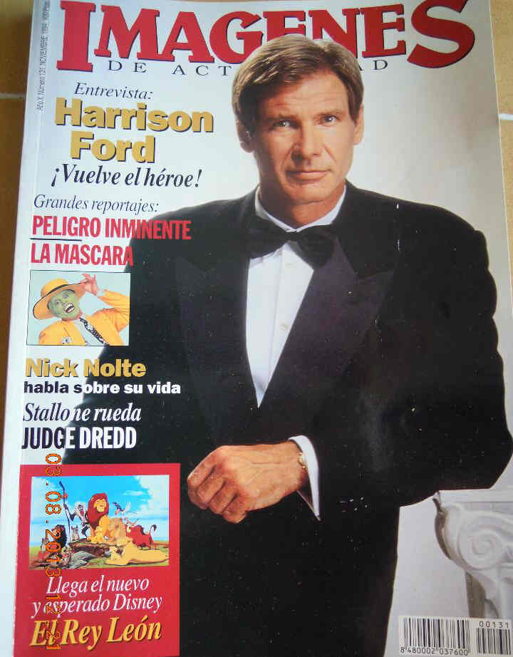 IMAGENES DE ACTUALIDAD magazine side cover Issue 131 November 1994