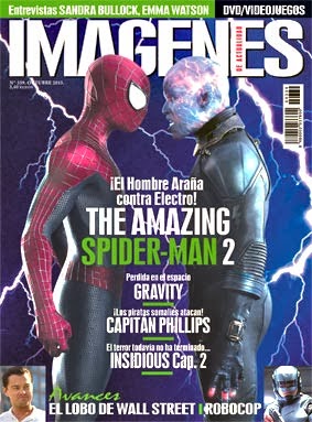 IMAGENES DE ACTUALIDAD magazine side cover Issue 339 October 2013