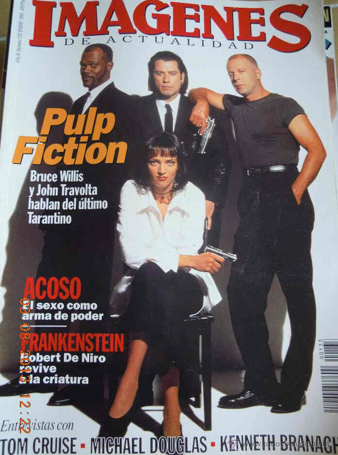 IMAGENES DE ACTUALIDAD magazine side cover Issue 133 January 1995