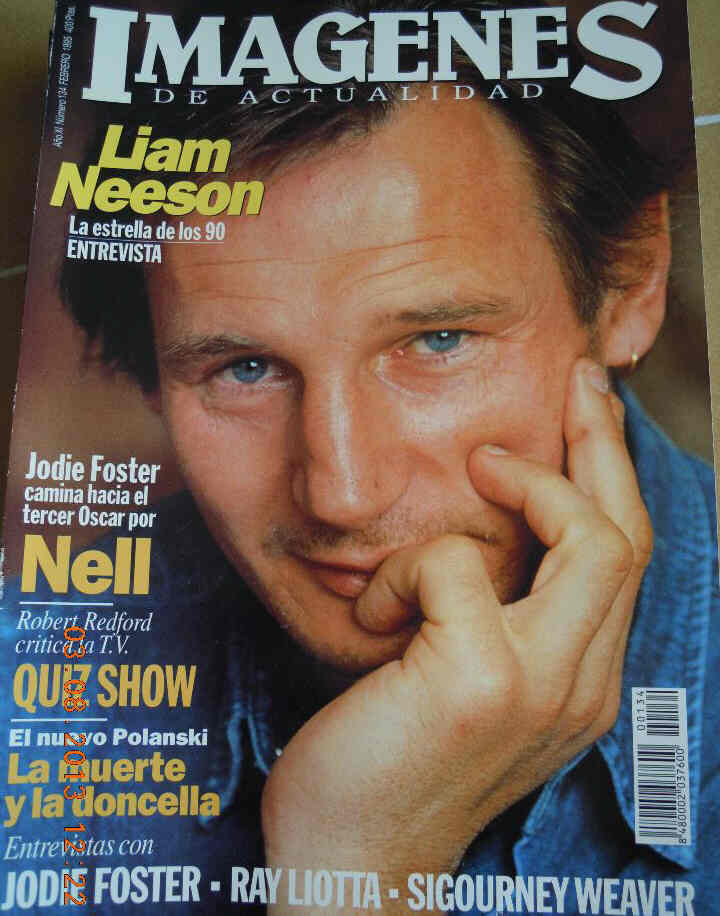 IMAGENES DE ACTUALIDAD magazine side cover Issue 134 February 1995