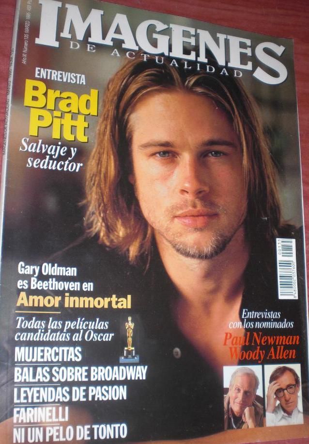 IMAGENES DE ACTUALIDAD magazine side cover Issue 135 March 1995
