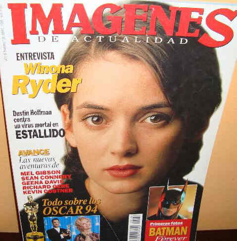 IMAGENES DE ACTUALIDAD magazine side cover Issue 136 April 1995