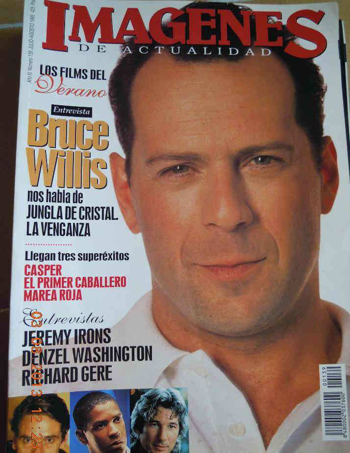 IMAGENES DE ACTUALIDAD magazine side cover Issue 139 July/August 1995